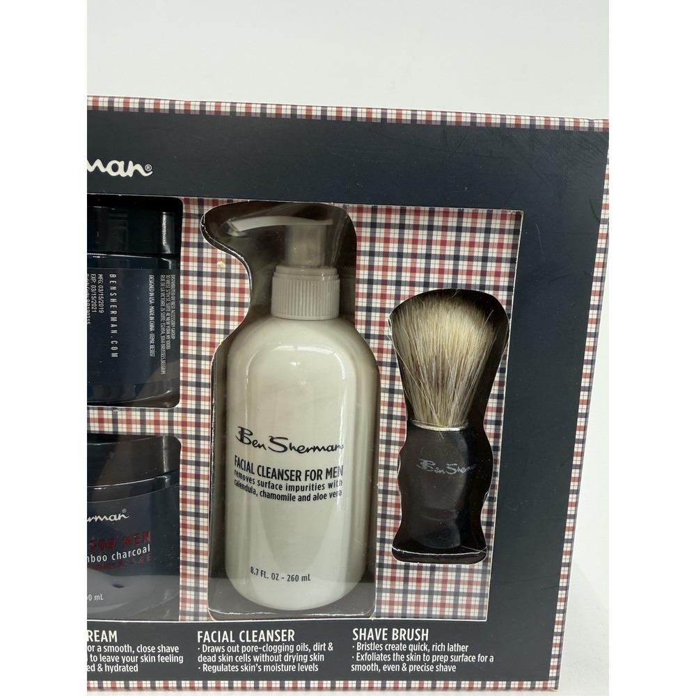 Ben Sherman Men's 6 Piece Ultimate Grooming Collection Gift Box Set New in Box - Picture 4 of 7